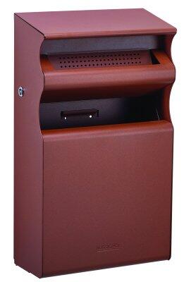 CENDRIER CORBEILLE MURAL KOPA 2L/15L EFFET CORTEN