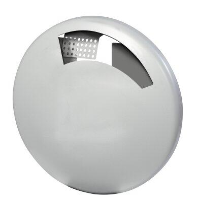 CENDRIER MURAL DISCO 1.5L GRIS METAL