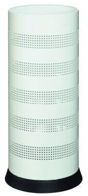 PORTE-PARAPLUIES KIPSO PERFORÉ 28L BLANC