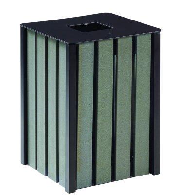 CORBEILLE EDEN ETIK 50L GRIS