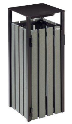CORBEILLE EDEN ETIK 110L GRIS