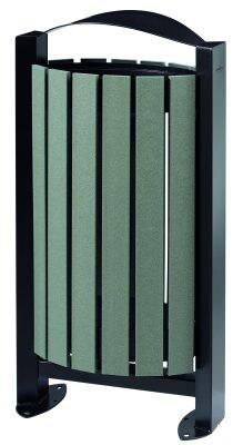 CORBEILLE SUR PIED ARKEA ETIK 60L GRIS MANGANESE