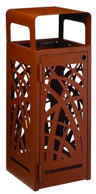 CORBEILLE CYBEL 110L EFFET CORTEN