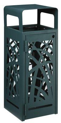 CORBEILLE CYBEL 110L ANTI-NUISIBLES GRIS ANTHRACITE