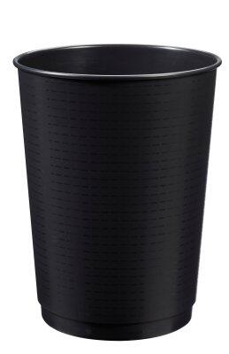 CORBEILLE A PAPIER PEPS 40L NOIR X4