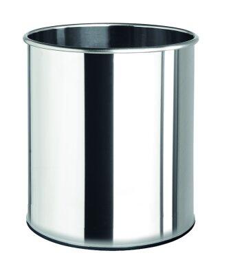 CORBEILLE A PAPIER PAPEA 15L INOX