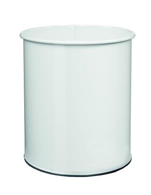 CORBEILLE A PAPIER PAPEA 8L BLANC