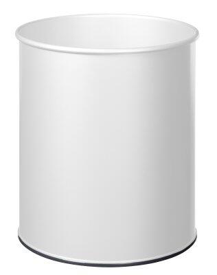 CORBEILLE A PAPIER PAPEA 30L BLANC