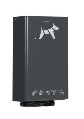 DISTRIBUTEUR HYGECA  SACHETS  ANTHRACITE MAT 7016