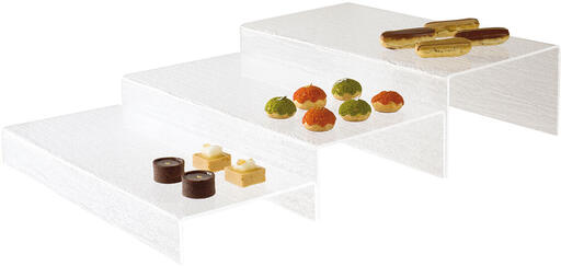 PAP MODULE ESCALIER TRANSPARENT 40X18X4 CM