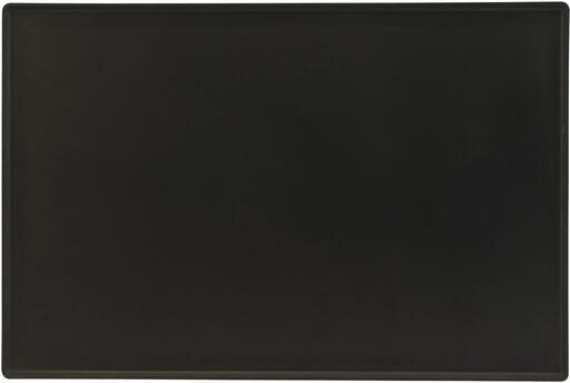 PLAT DE PRÉSENTATION EN MÉLAMINE NOIR 60X40 CM