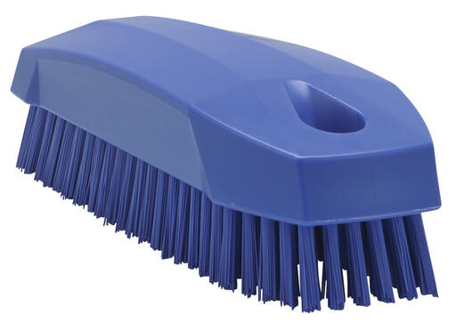 BROSSE A MAIN ALIMENTAIRE 13CM FIBRE DURE VIOLET
