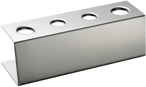 PORTE-CORNETS À GLACE INOX 2 TROUS 31 MM ET 2 TROUS 26 MM