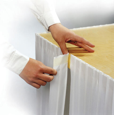 JUPONNAGE ROULEAU 15M DE TABLE EN NON TISSÉ BLANC H73 CM