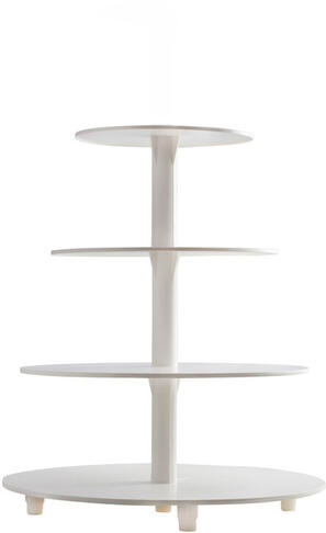 PRÉSENTOIR PIÈCE MONTÉE 4 ÉTAGES 34CM HAUTEUR 55CM