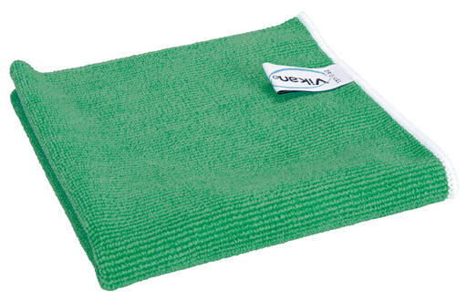 LAVETTE BOUCLEE MICROFIBRE PREMIUM 32X32CM VERT