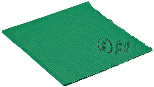LAVETTE TISSEE MICROFIBRE 40X40CM VERT