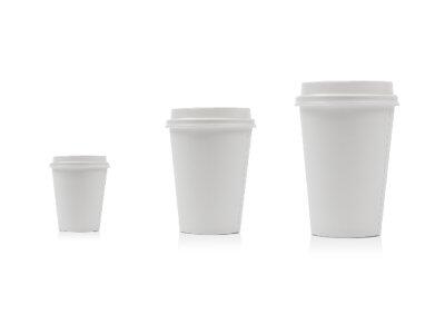 GOBELETS EN CARTON BLANC BOISSONS CHAUDES Ø 62 MM 12 CL X2500