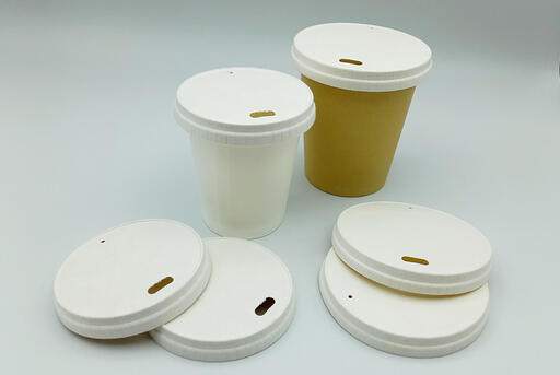 COUVERCLES PLATS EN PAPIER POUR GOBELETS Ø 70 MM X1250