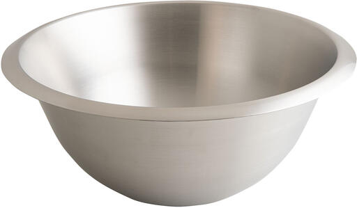BASSINE INOX HÉMISPHÉRIQUE 25 CM