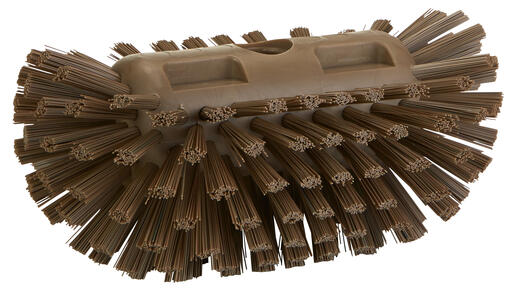 BROSSE A CUVES ALIMENTAIRE 20,5CM FIBRE DURE MARRON