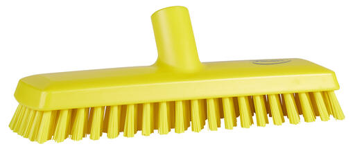 LAVE-PONT ALIMENTAIRE 27CM FIBRE TRES DURE JAUNE