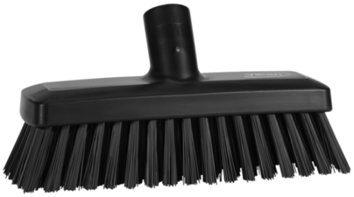 BROSSE SOL ET MUR COMPACTE 225MM DUR NOIR