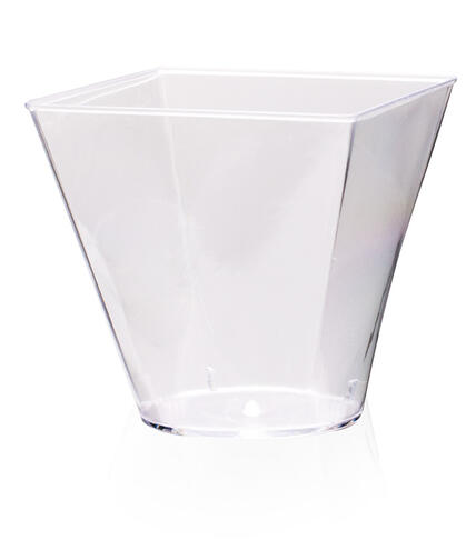 VERRINES ENTRÉES ET DESSERTS ROSACE 73X73 MM 24 CL X360