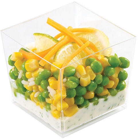VERRINES ENTRÉES ET DESSERTS CRAPS 70X70X64 MM 23 CL X200