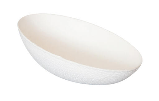 CUILLERE APPERITIVE DEMI-OEUFS FIBRE 79X54 MM X50