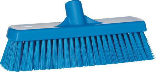 BALAI ALIMENTAIRE 30CM DOUILLE INCLINEE FIBRE MEDIUM BLEU