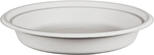 ASSIETTES FIBRE Ø 20,8 CM HAUTEUR 3,4 CM 70 CL X400