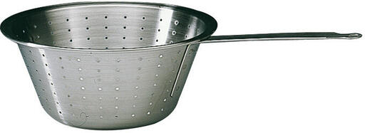 PASSOIRE INOX À GRAS À POIGNÉE 24 CM