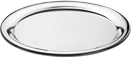 PLATEAU LIMONADIER EN ACIER INOXYDABLE Ø 40 CM