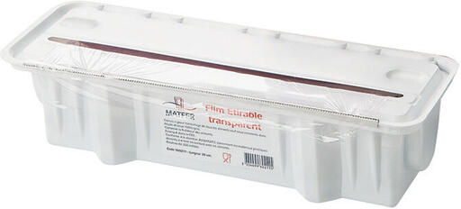 FILM ALIMENTAIRE EN BOÎTE DISTRIBUTRICE 30CM X300M