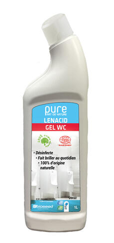 GEL DETARTRANT DESINFECTANT PURE LENACID ECOCERT 1 L