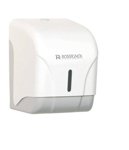 DISTRIBUTEUR UNIVERSEL DE PAPIER TOILETTE ROULEAU OU PAQUET BLANC