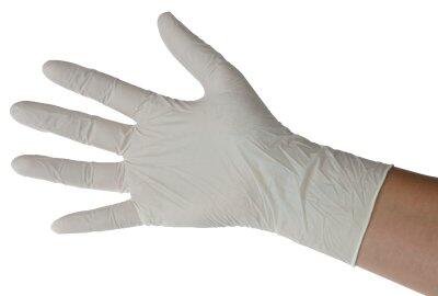 GANT NITRILE BLANC NON POUDRÉ TECHLINE ESSENTIAL TAILLE L BOÎTE X100