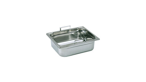BAC GASTRONORME PLEIN ANSES ESCAMOTABLES GN 1/2 6.5 CM