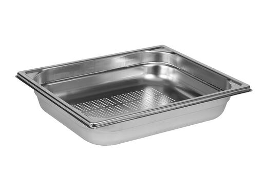 BAC GASTRONORME PERFORÉ SANS ANSE GN 1/2 PROFONDEUR 6.5 CM