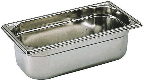 BAC GASTRONORME PLEIN SANS ANSE GN 1/3 PROFONDEUR 10 CM