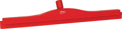 RACLETTE SOL ALIMENTAIRE DOUBLE-LAME PIVOTANTE 60CM ROUGE