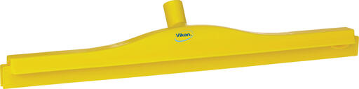 RACLETTE SOL ALIMENTAIRE DOUBLE-LAME PIVOTANTE 60CM JAUNE