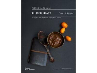 LIVRE CHOCOLAT CARNET VOYAGE PIERRE MARCOLINI