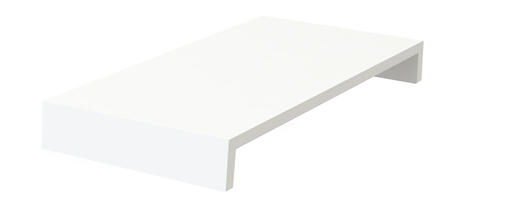 SECOND PLATEAU CHAMBRE MÉLAMINE BLANC ORCHESTRO
