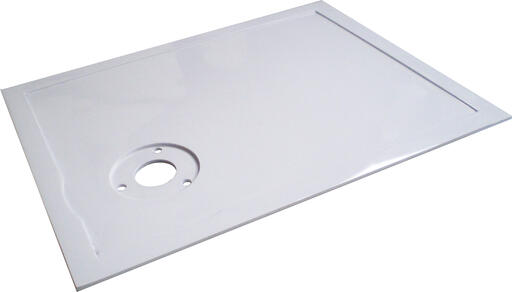 PLATEAU ZEN LINE II MAIN TRAY PERÇÉ BLANC