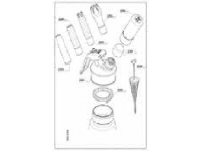 DOUILLE CANNELÉE POUR SIPHONS PROFI