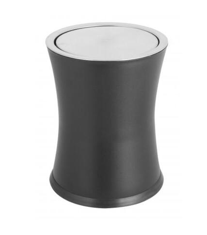 POUBELLE COUVERCLE BASCULANT SWING 8L GRIS
