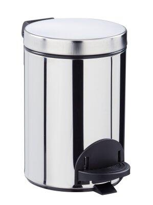 POUBELLE A PEDALE SANELIA 3L INOX BRILLANT