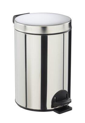 POUBELLE A PEDALE SANELIA 14L INOX BRILLANT